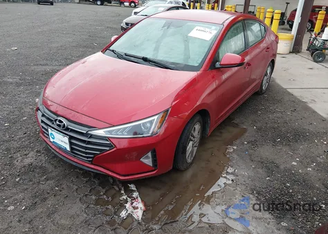 2020 Hyundai Elantra Sel from USA, damaged, VIN 5NPD84LF3LH520573